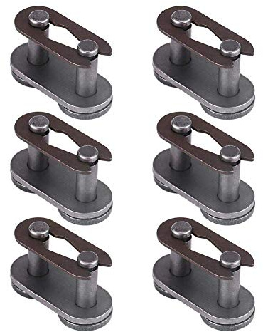 Yctze Chain Connection Link, 5 Sets 415 Chain Master Link 2-Stroke Motorized Motor Motorcycle Parts
