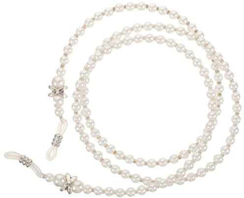 VALICLUD Stylische Beaded Brillenband Für Damen Verstellbare Und Langlebige Brillenkette Für Sonnenbrillen Und Lesebrillen Eleganter Schmuck Für Täglichen Gebrauch