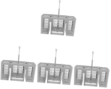 jojofuny 4stücke Dishwasher Utensil Basket Effiziente Besteckorganisation Für Und Spülmaschinen Rostfreies Material Schnelles Entleeren Konstruktion Leicht Zu Reinigen