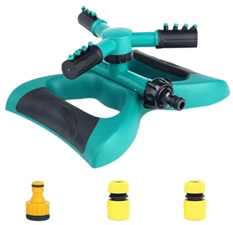 Garden Sprinkler - Sprinkler Water Sprinkler for Garden | Rotating Sprinklers | Gardens Irrigation with Water-Efficient Spray Patterns Lawn Irrigation System for Kids Pets Playing Parks Nurseries