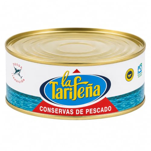 Diaz Cadenas - Filetes de Caballa de Andalucía en Aceite de Girasol 975 g – Conserva Premium de Pescado Azul Español, Rica en Omega 3, Alta en Proteínas, Ideal para Dieta Mediterránea