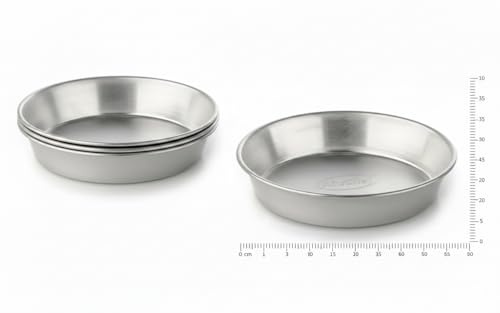 Italia Magazzini Ruoto per Pastiera Napoletana in Alluminio Antiaderente, Teglia Tonda Bordi Svasati, Cottura Uniforme, Ideale per Dolci Tradizionali e Crostate, Made in Italy