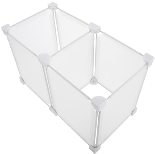 Cloison de Réfrigérateur en Plastique Blanc, Séparateur de Rangement | Congélateur Coffre, Organisation par Zones, Installation Simple, Accessoire de Stockage Pratique