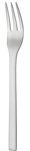 WMF Linum Kuchengabel 15,9 cm, Cromargan Protect Edelstahl mattiert, kratzbeständig, spülmaschinenfest