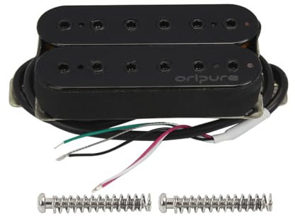 OriPure Alnik 5 Humbucker-Tonabnehmer E-Gitarren-Hals-Tonabnehmer 7.9K Schwarz