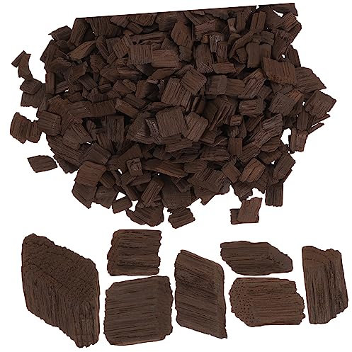 EXHUMKY Französische Eichenholzspäne Für Rotwein Eichenholzspäne Zur Weinherstellung Stark Geröstet
