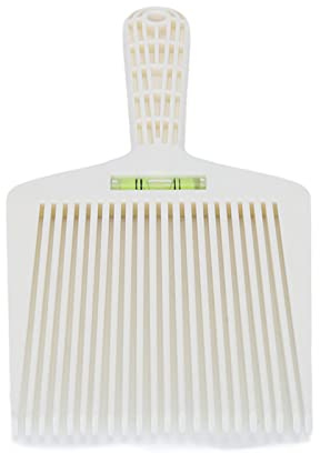Coup de Peigne à Plateau Plat, Outil de Coiffure de Peigne de Coiffeur Professionnel pour les Coupes de Cheveux et le Style