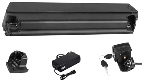 HJGHY 48v 13ah, Batería de Litio integrada de 48 V, 13 Ah y 16 Ah para Bicicleta eléctrica Plegable de 48 V con Cargador
