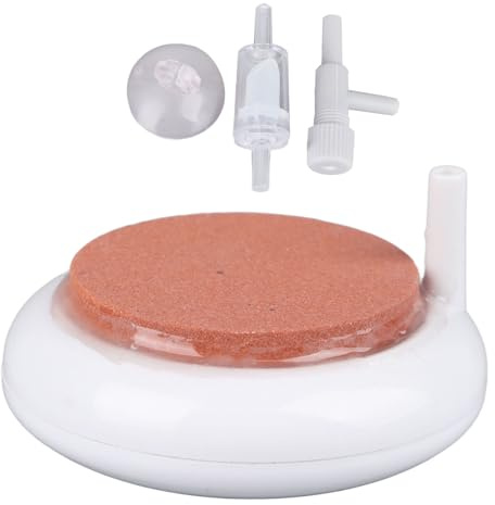 Akvarium Nano Air Disc Högdensitetsförfining Syresättning Rund Atomizing Fish Tank Bubble Disk Plast 5cm 2.0in för 50 120cm 19.7 47.2in Fish Tanks