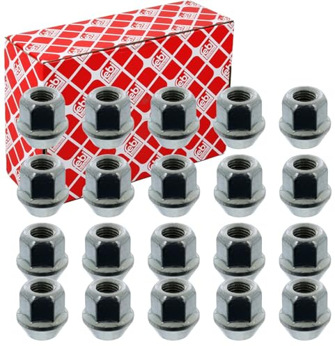20x Febi Radmuttern Satz M12 X 1,5 Geölt Kegelbund F | 20x Febi Radmuttern Satz M12 X 1,5 Geölt Kegelbund F