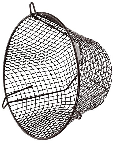 SPARES2GO Universal Plastic Coated Terminal Guard Round Boiler Flue Cage (7'' / 180mm) Brown