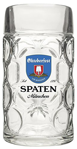 Spaten Munchen Oktoberfest Isar Tankard Beer Stein, 0.5L