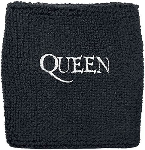 Queen Logo Unisex Wristband Schwarz