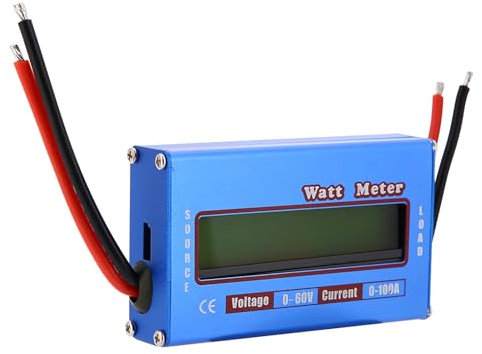 wattmeter solar panel dc power meter wattmeter wattmeter solar solar power meter data logger wattmeter rc digital power wattmeter 12v Watt Meter Power Analyzer High Precision DC 60V 100A RC