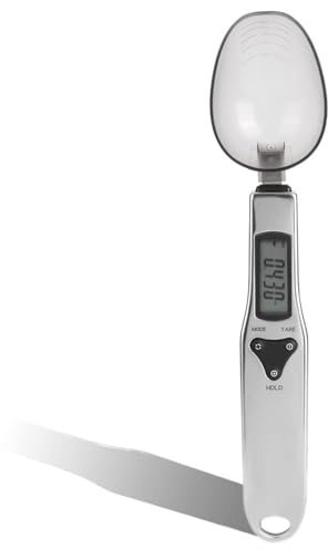 Balanza de cuchara 500 g/0,1 g Cuchara medidora digital precisión electrónica Balanza de cocina alimentos con pantalla LCD Balanza de alimentos
