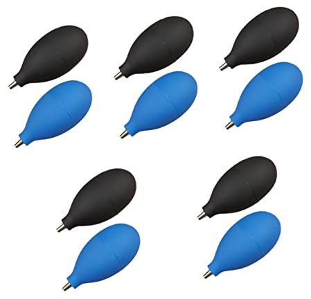 NUOBESTY 10pièces Souffleur Air pour Nettoyage De Lentilles Et Claviers Accessoires De Nettoyage pour Appareils Électroniques Bleu Noir