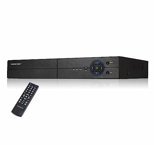 NANO BOX 8 Channel CCTV DVR 5MP Lite 5-in-1 Hybrid Digital Recorder HD BNC Imputs Supports AHD TVI CVI CVBS, Analog Cameras And IP Cameras, Remote Access (8 CH)