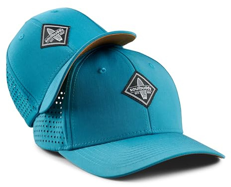 Soulbuddy Familien Sports Cap Set, One Size & Kids L, Dark Petrol