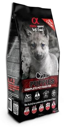 Alpha Spirit Welpen Halbnassfutter für Hunde (1,5 kg)