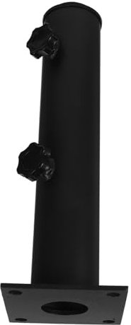 CIMAXIC Porte-Parapluie avec Tube De Base Robuste 10 X 10 X 30 Cm Support en Fer pour Terrasse Et Piscine Ajustement Stable