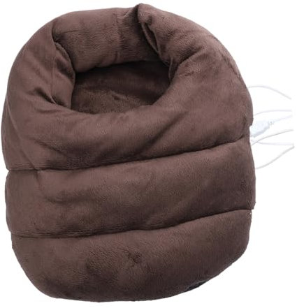 COLLBATH Beheizter Fußwärmer Usb-betrieben Plüschwärmer Beheizbarer Hausschuh Winterzubehör Einfach Einstecken Und Warmhalten