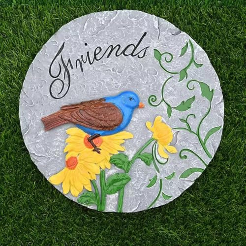 GZHERVICES Pas Japonais Et Pierres Décoratives pour Le Jardin, Dalles De Pavage, Pierres Raffinées pour Pelouses Et Espaces Verts,Pierres Décoratives Idéales pour Jardins(Multi-Colored-K)