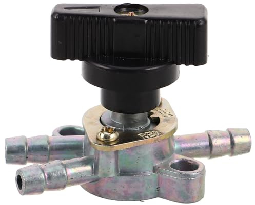 PRETYZOOM Válvula de Gas para Tanque de Motocicleta y Bicicleta de Tierra Mecanismo de Cierre Rápido de Metal para Aventuras Todoterreno