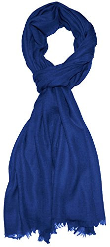 Lorenzo Cana Herrenschal Schal Schaltuch 100% Kaschmir Kaschmirschal Kaschmirtuch Schaltuch Männerschal Blau Koenigblau 783091177