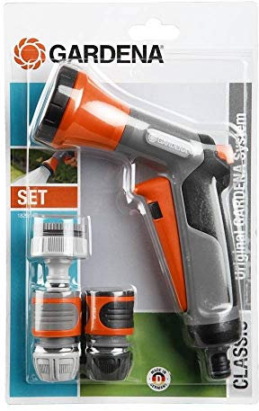 GARDENA Kit de Pistola (18311) y conectores mostrado Con los siguientes productos Set: 5305, 18202, 18215,