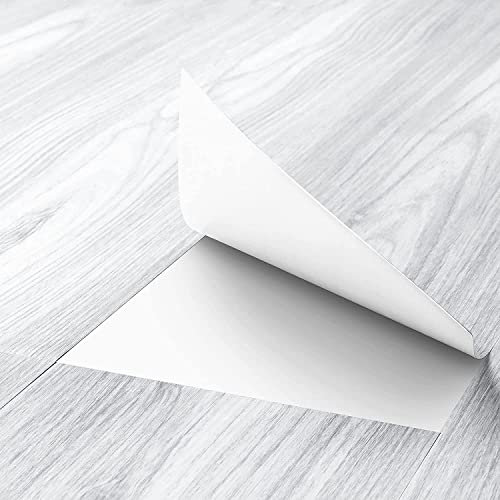 FunStick 30 Stück Fliesenaufkleber Holzoptik Boden 90cm x15cm PVC Bodenbelag Vinylboden Selbstklebend Fliesenfolie Bad PVC Fliesen Selbstklebend Vinylboden PVC Platten Holzoptik