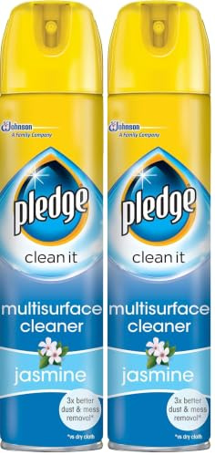 Pledge Clean It Jasmine Multisurface Cleaner, 250ml (Pack of 2)