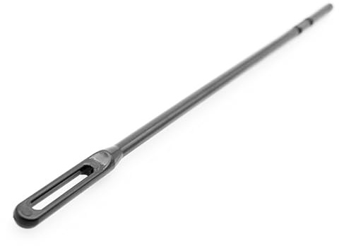VICASKY Pulitore per flauto, 2 pezzi, per scrapbooking, asta pulita, in plastica nera