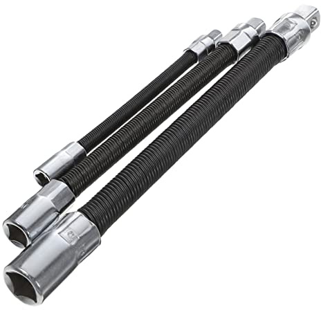 CANIGHT 3/8 Socket Wrench Extension Spanner Extension Bar Set for Drill Ratchet Extension Tool for Car Repair