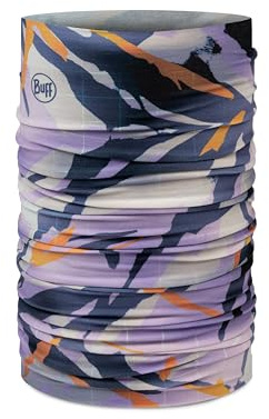 Buff Braga de cuello Original EcoStretch Hombre Mujer Adulto, Bufanda, Tubular, Multifuncion, Cuello y Cabeza, Correr, Caminar, Senderismo, Sostenible, Ligera, Talla Única, Hielo De Uva