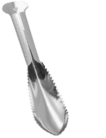 2-in-1 Stainless Steel Fish Scaler Brush Remover Tool Kitchen Gadget For Fish Scales Gills Cleaning With Non-Slip Handle Dishwasher Safe