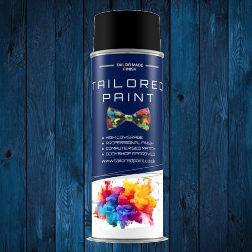 Water Based Fence Aerosol Spray Paint – All-Purpose Exterior Aerosol for Wood – Quick-Dry, Low Odour, Weather-Resistant Finish And Durable - Ideal For Touch Up Wood and Fences (Prestwich Blue)