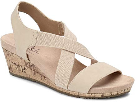 LifeStride Women's MEXICO Sandal, bone, 7 M US