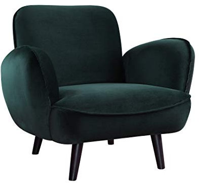 Atlantic Home Collection BEN, Sessel, Samt, grün
