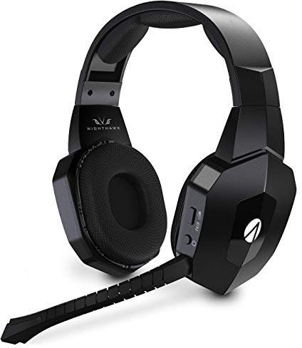 Stealth Nighthawk Wireless Xbox One, PS4, PC Headset- Black (PS4)