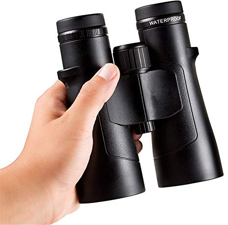 SSCYHT 12x50 Professionelles Fernglas Kompaktes HD-Fernglas mit HD-BAK4 Prisma ED-Objektiv für die Vogelbeobachtung Reisejagdkonzerte Sport