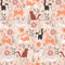 VEELIKE Papier Peint Enfant Chat Rose Papier Peint Adhesif Mural Chaton Mignon 44,5 cm x 300 cm Adhesif Mural Decoratif Chambre Fille Maison de Poupée Salle de Jeux Autocollant Meuble Amovible