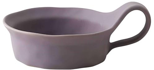 TGDGFKIAS una tazza di zuppa, Tazze da brodo in ceramica, ciotole for zuppa al microonde, tazze da zuppa, ciotole for la colazione(Purple)