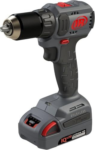 Ingersoll Rand D3141 1/2 20V Cordless Compact Drill Driver Bare Tool, 450 in-lb Torque, Keyless Chuck, Pistol Grip