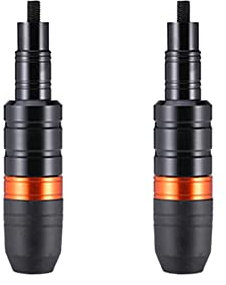 iSpchen Motorrad Auspuff Rahmenschieber 1 Paar CNC-Aluminum Anti-Kollisions Protector Sturzpads Anti Crash Sturzschutz Frame Sliders Motorrad Rahmen Sliders Motorradzubehör