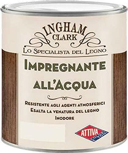 ATTIVA - Ingham Clark IMPREGNANTE ALLACQUA WENGE 2.5 LT per Legno Opaco