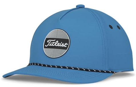 Titleist Junior Boardwalk Rope Golf Cap, Blue/White, Adjustable