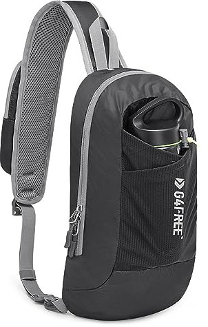 G4Free Leichte Brusttasche & Schultertasche Sportliche-Sling Bag Herren Damen für Reise Wandern Laufen Klettern