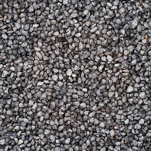 matches21 HOME & HOBBY Deko-Granulat grau als farbige Streudeko - 5 kg grober Deko-Sand Ø 2-3 mm für Gläser, Vasen
