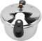 80kpa Pressure Canner, Stainless Steel Pressure Cooker with Safety Device for Gas Electric Stove, Large Capacity Kitchen Cookware (10L)