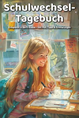 Mein Schulwechsel-Tagebuch – Von der Grundschule in die 5. Klasse | Reflexion, Mut & neue Freunde: Der perfekte Begleiter für den Schulwechsel: Ängste ... & mit Selbstbewusstsein durchstarten.